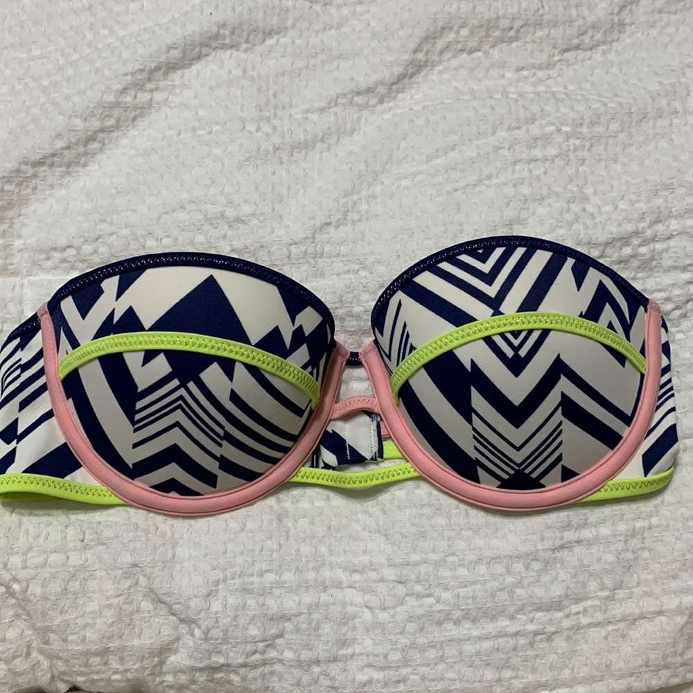 Strapless Victoria Secret Swim Top